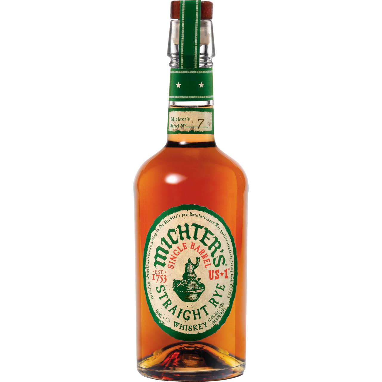 Michter's Single Barrel Straight Rye - Suburban BottleStore
