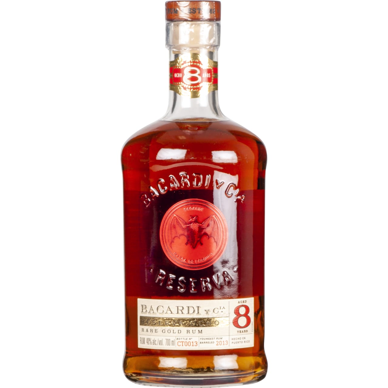 BACARDÍ Ocho Anos Rum - Suburban BottleStore