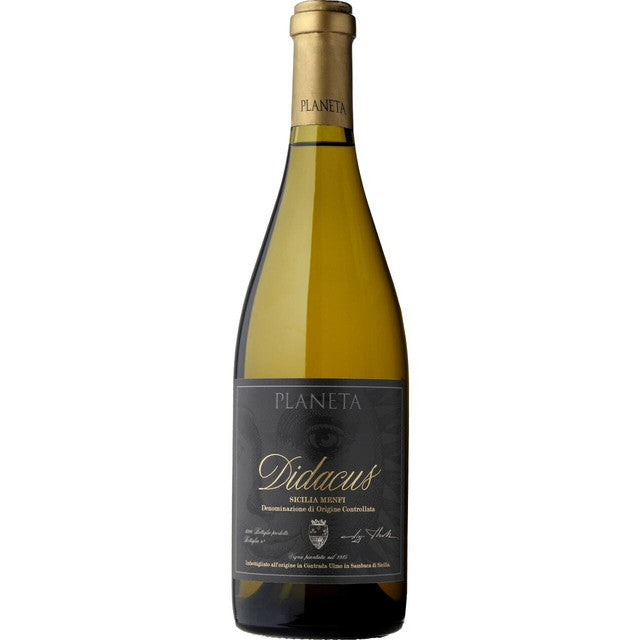 Planeta's top, miniscule production Chardonnay 'Didacus' is a sensational wine: the equal of top vineyard sites in Burgundy or California, and yet with unmistakable Sicilian character.