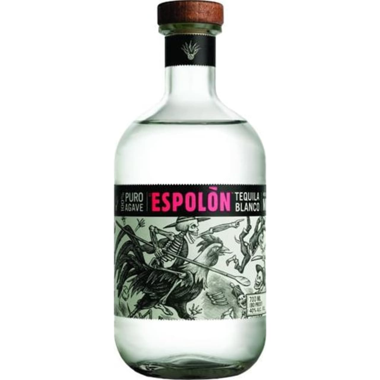 Unaged, Blanco is the purest expression of Espolòn tequila. Created in the famed hills of Los Altos, their Blanco tequila is double distilled using column and pot stills to give it a perfectly smooth and balanced taste profile.