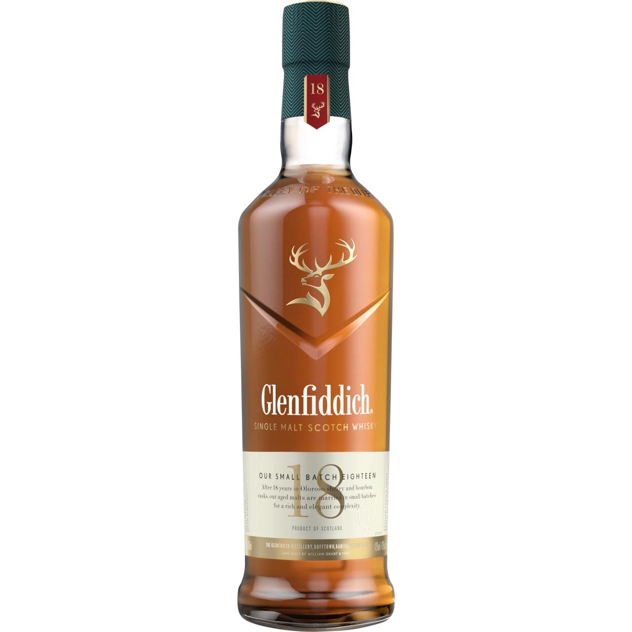 Glenfiddich 18 Year Old Single Malt - Suburban BottleStore