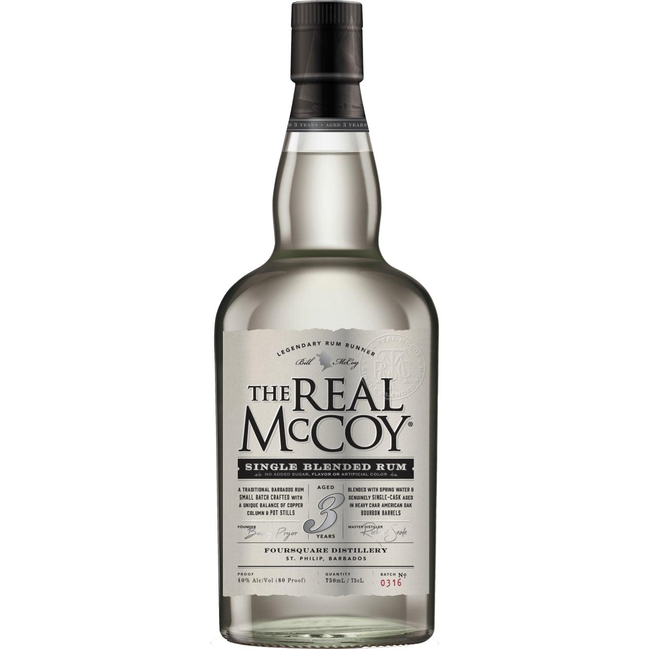 The Real McCoy 3 Year Old Rum - Suburban BottleStore