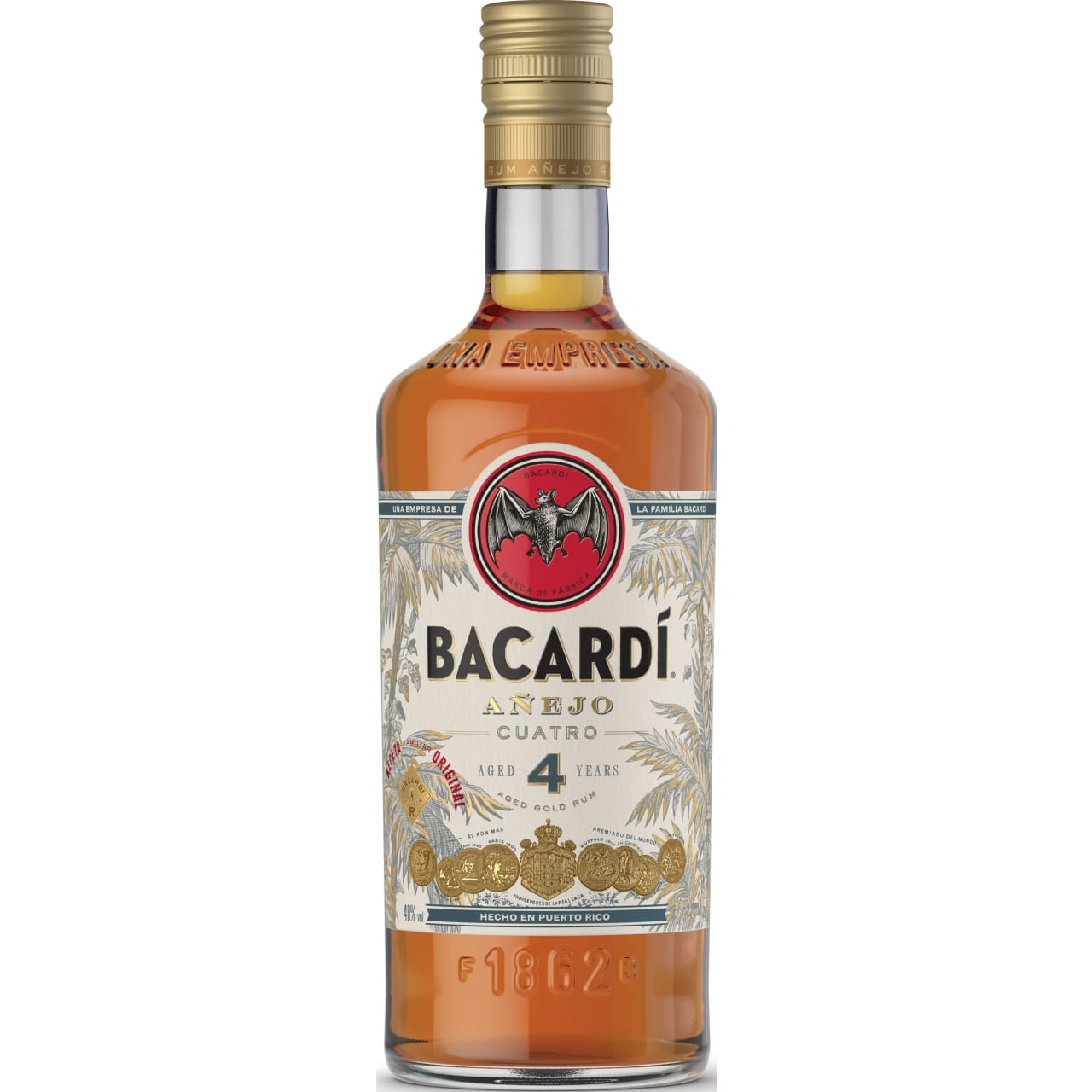 BACARDÍ Añejo Cuatro Rum - Suburban BottleStore