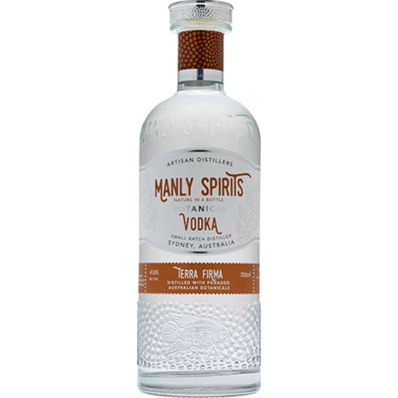 Manly Spirits Terra Firma Botan. Vodka - Suburban BottleStore