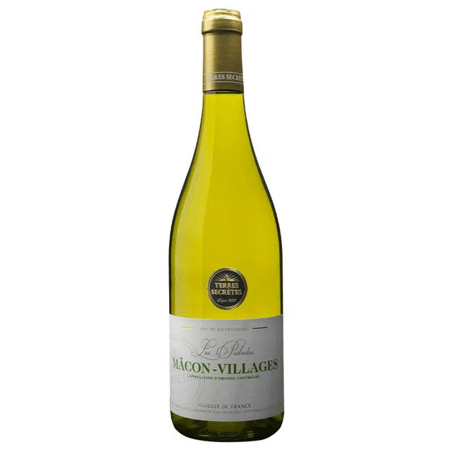 Nicely balanced Chardonnay from southern Burgundy, perfumed with white flowers, brimming with juicy yellow peach and finishing on a fine, refreshing mist of citrus