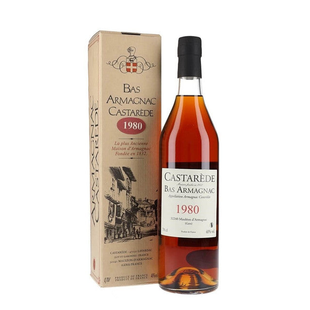 A rare and complex single vintage Armagnac from 1980.