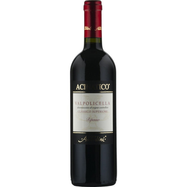Fragrant and appealing Valpolicella with notes of red berries and rose petals.