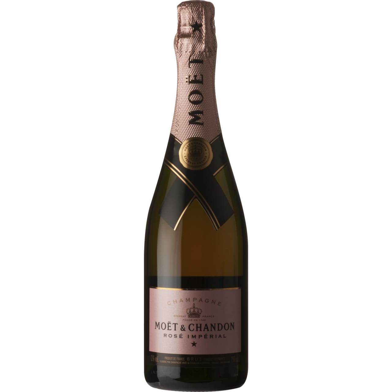 Moët & Chandon Brut Imperial Rose NV Champagne is both spontaneous and balanced, emphasising fruity liveliness. It is zestful, with great suppleness.