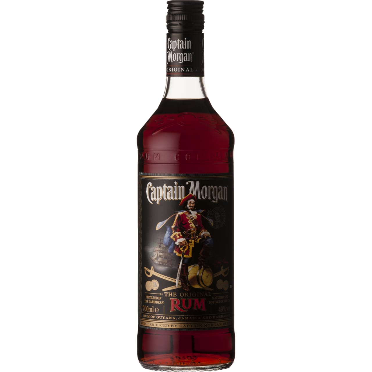 Captain Morgan Dark Rum is a rum with the heritage of Jamaica at its heart. It is rich, sumptuous and smooth.