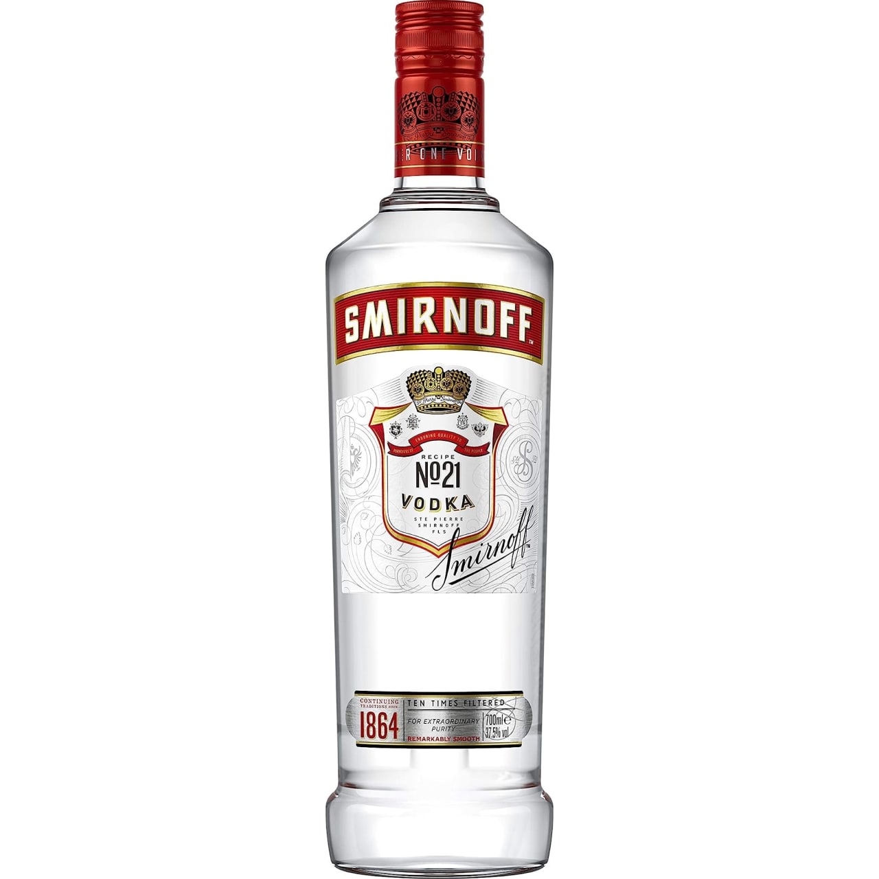 Since 1864 Smirnoff has used their multiple column filtration method to make award-winning, smooth-tasting vodka for everyone.
