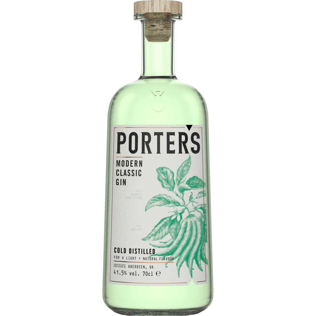 Unbound by convention, Porter's Gin is a fusion of modern and traditional distillation techinques.