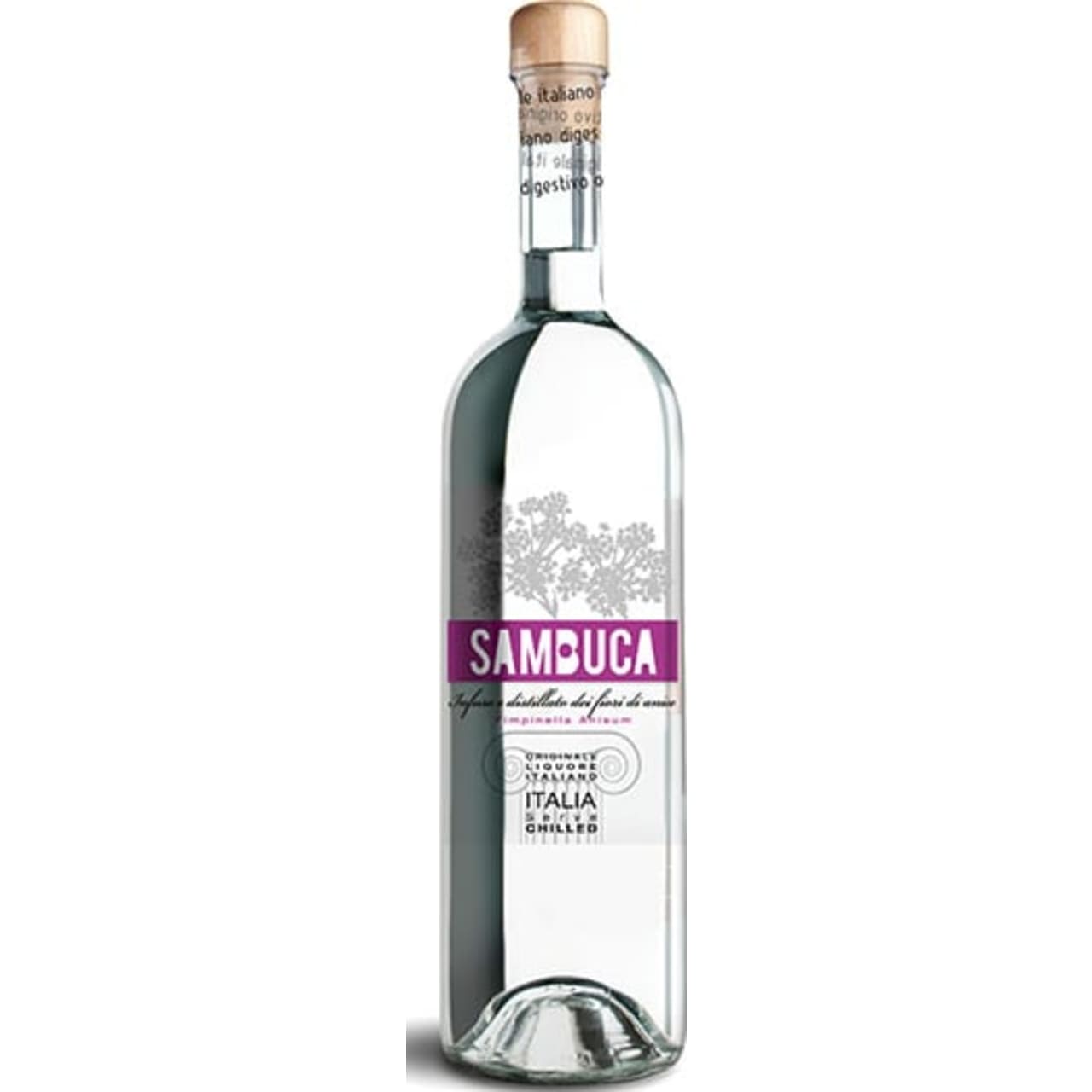 Bepi Tosolini Sambuca is a classic Italian anise-based liqueur made using only natural ingredients from this iconic producer