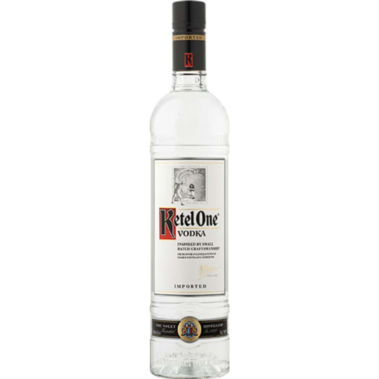 A premium vodka founded in Schiedam, Holland, in 1691. Ketel One is crafted using a combination of the most modern distilling techniques with traditional copper pot stills.
