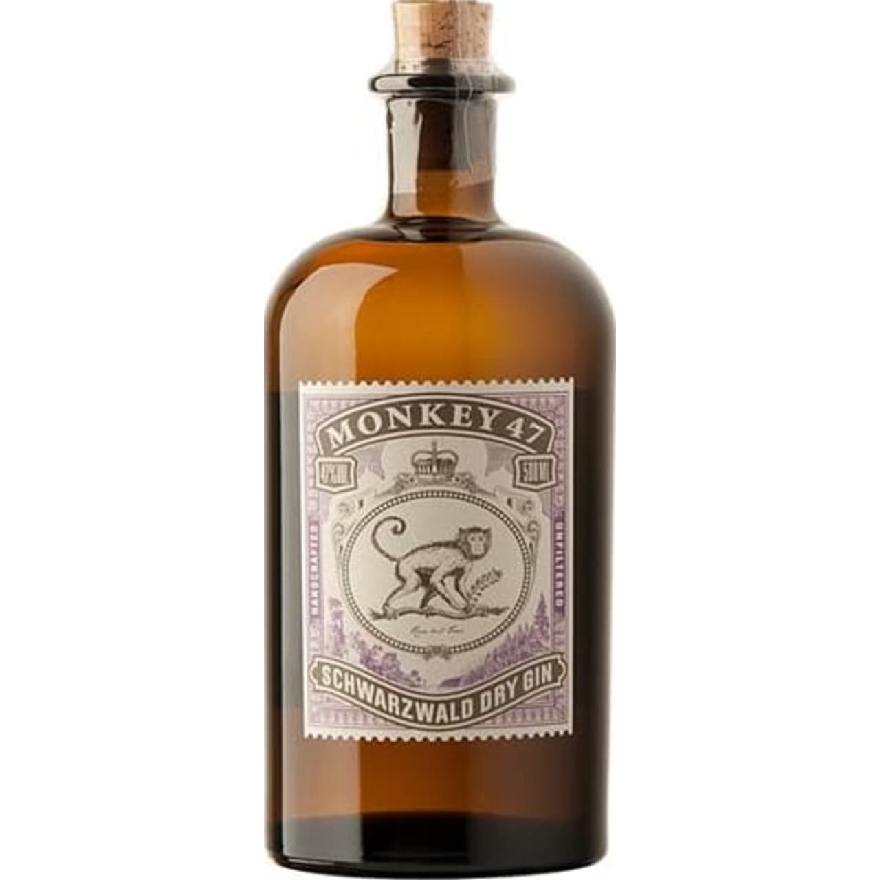 Monkey 47 has a distinct and pure scent of juniper, a tangy and crisp citrus note, a sweet, floral aroma, a hint of peppery spices, subtle bitter cranberry fruit and a deep and harmoniously balaned complexity.