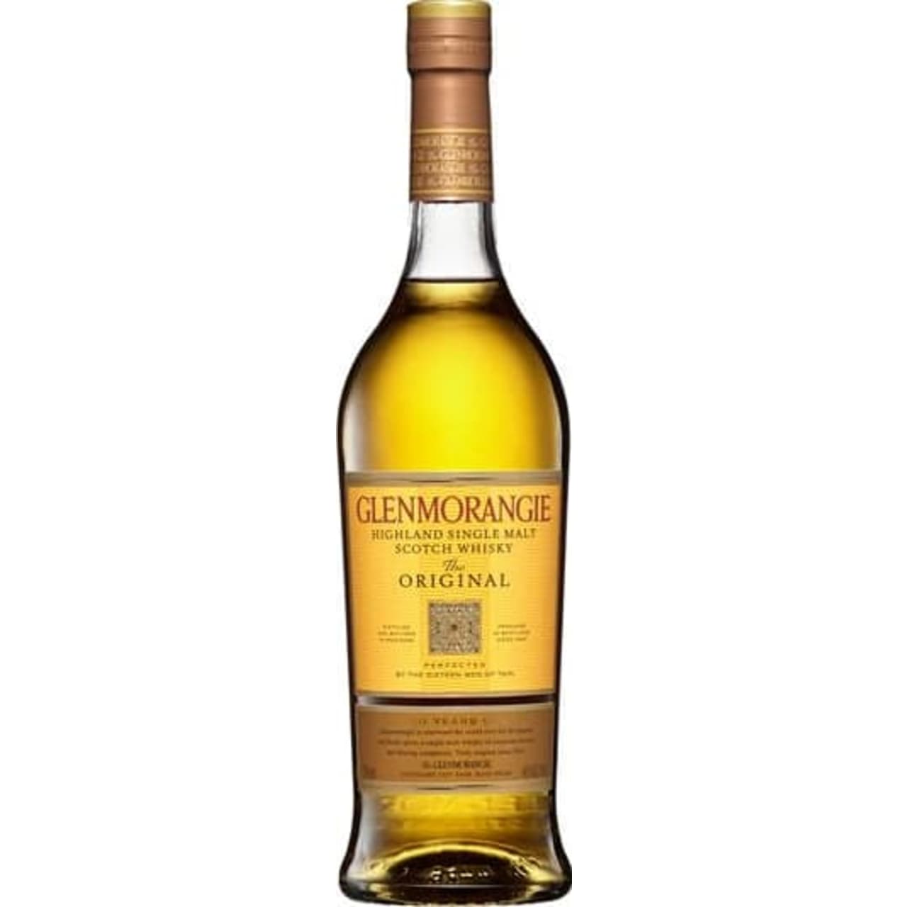 The Original is the flagship single malt whisky from the iconic Glenmorangie distillery, showcasing the signature floral style. Matured in first and second fill American white oak casks for ten years, it has long been a benchmark whisky and a go-to everyday dram for whisky enthusiasts.
