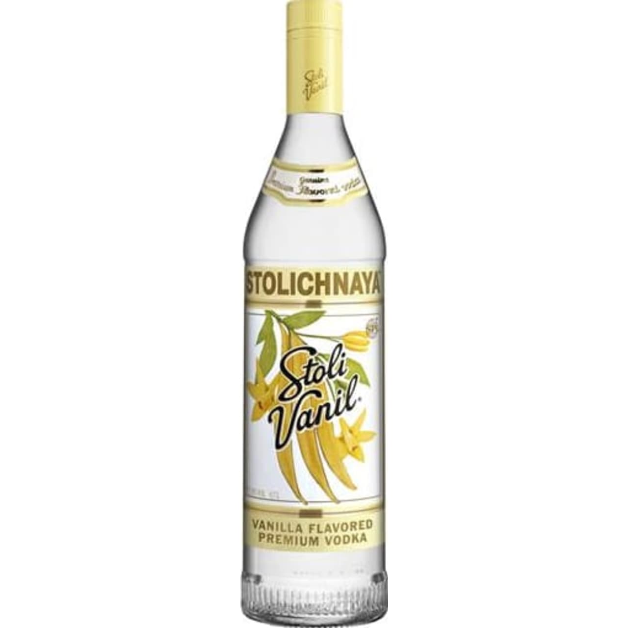 Stolichnaya Vanilla Vodka offers elegant aromas of vanilla pod, creme anglais and chocolate with undertones of toasted buttery grain, but without the heavy clouying sweetness of some vanilla vodkas.