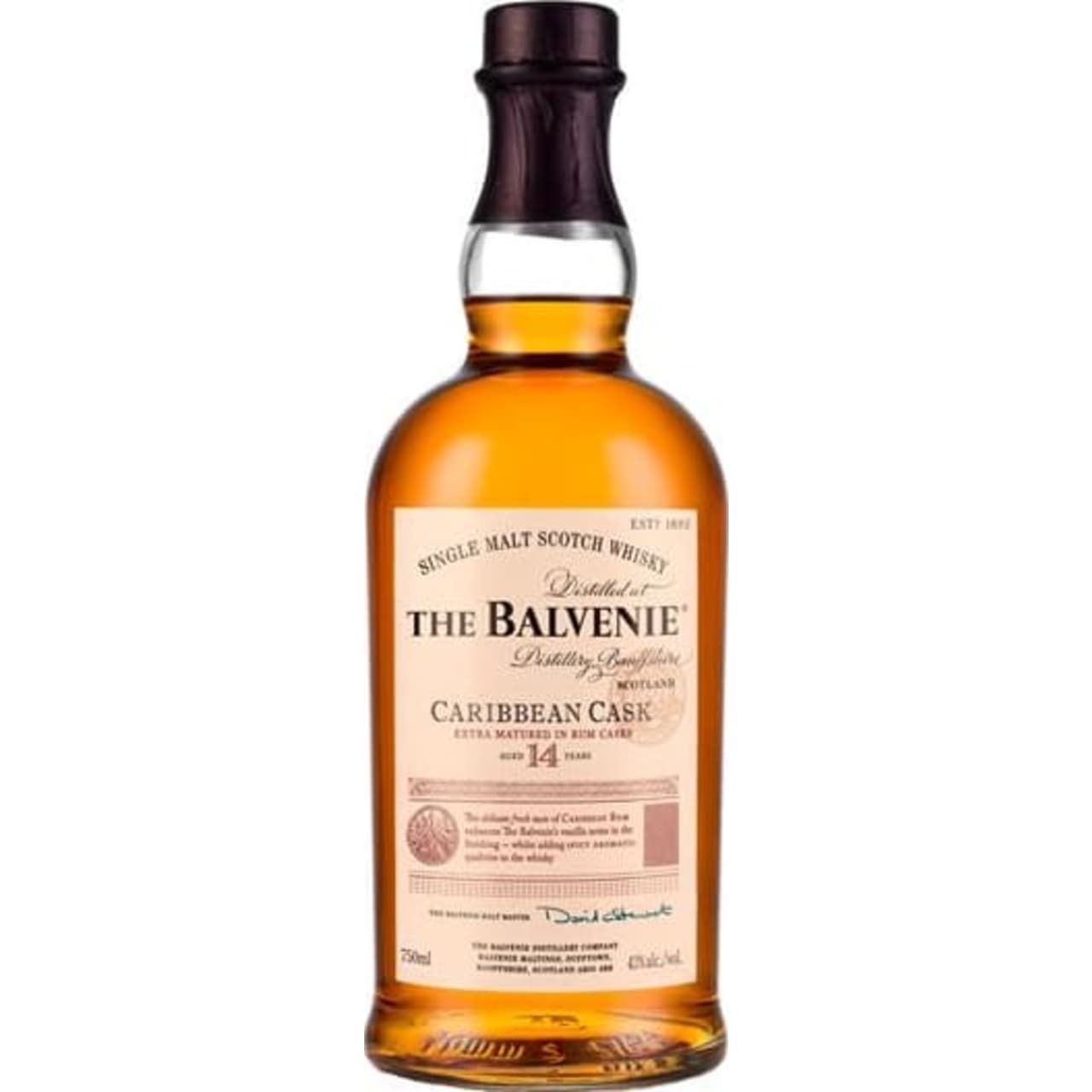A well-rounded whisky with notes of toffee, fruit and vanilla.