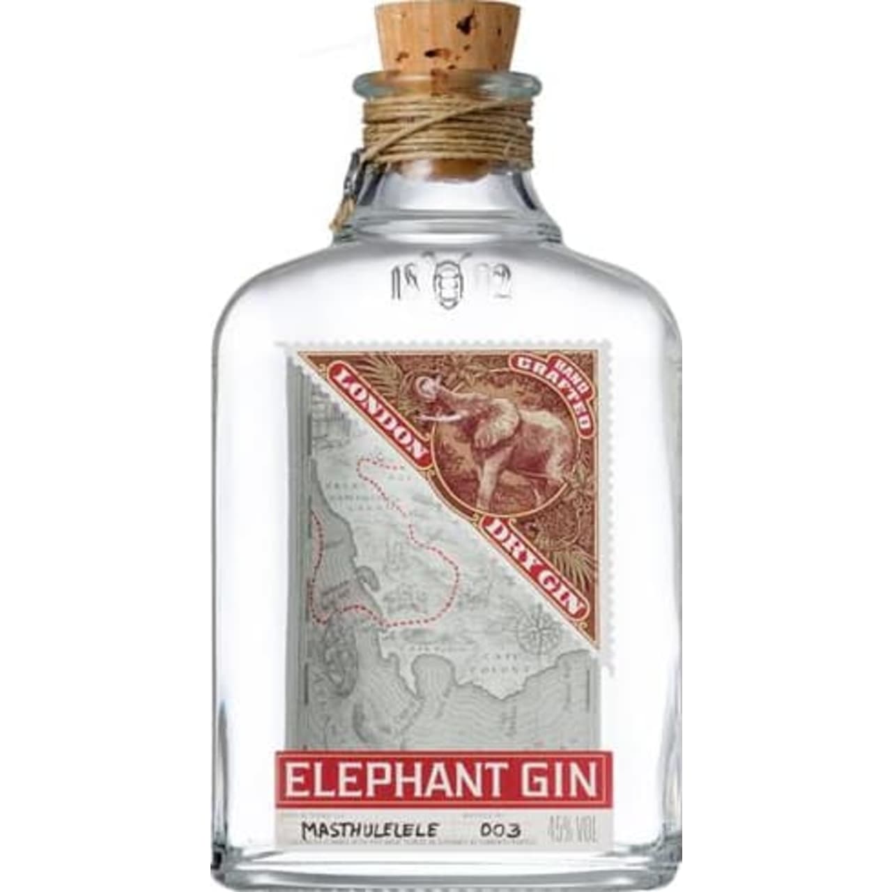 Elephant Gin uses 14 botanicals including African fruits and herbs. The gin's distinct nose first yields a subtle juniper aroma, with an undertone of mountain pine and other herbaceous notes. A complex but strikingly smooth palate, encompassing floral, fruity and spicy flavours.