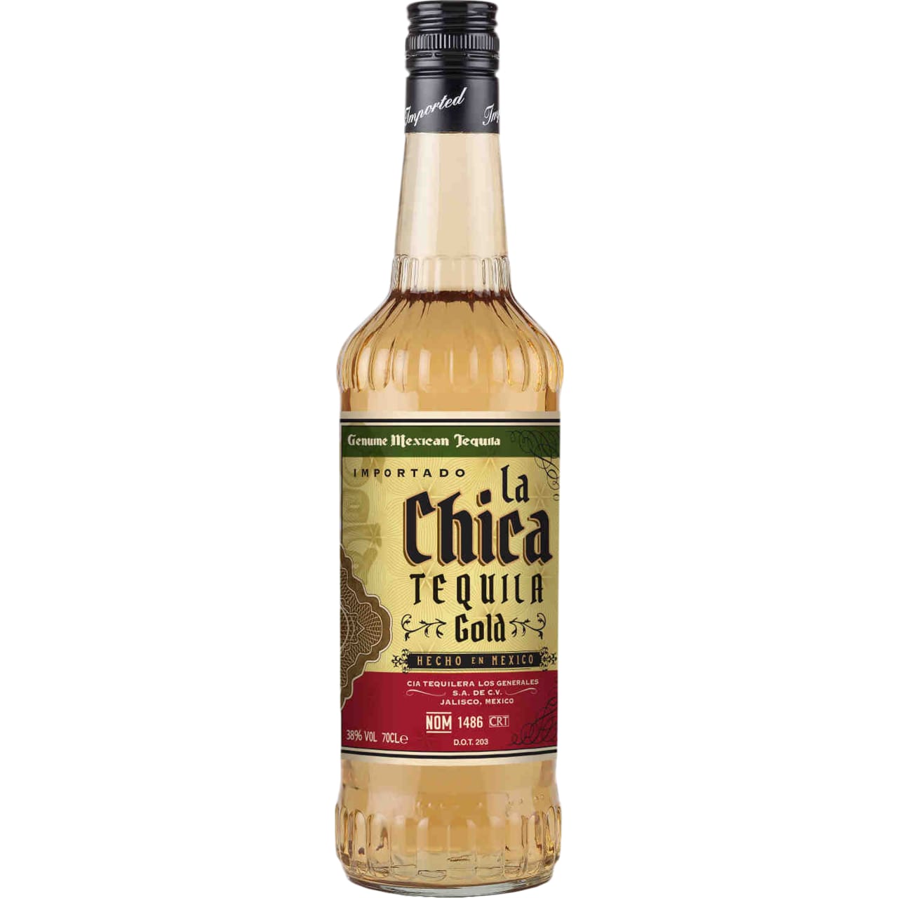 La Chica Tequila Gold is light gold in colour with notes of sweet caramelised, baked agave and a warm and mellow finish. A great value Reposado tequila that's best suited for cocktails like the Margarita.