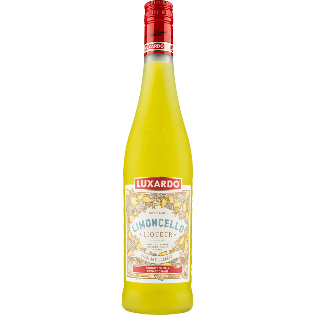 Limoncello is one of the most recognised Italian liqueurs. It is made by infusing lemon peel in alcohol using ancient traditional methods enhancing the natural aroma and fresh taste of southern Italian lemons.