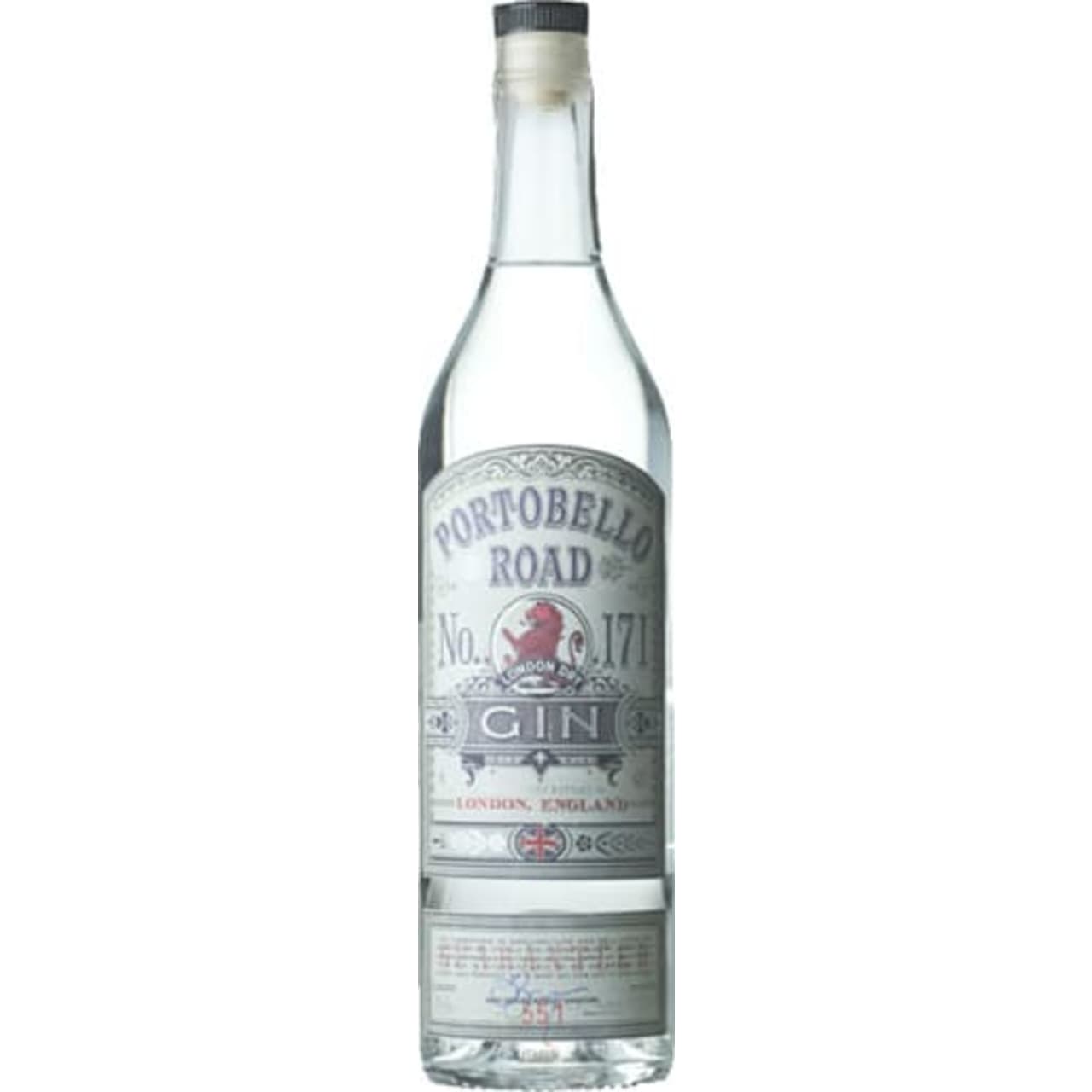 This bottle of Portobello Road Gin 171 was created by the award-winning licensed victualers of the Ginstitute Messrs. Gerard Feltham, Jake F Burger and Paul Andrew Lane. Each individually numbered bottle bearing a triptych of their unique signatures.
