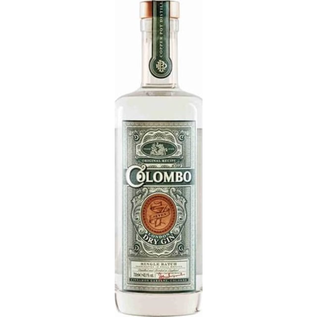 Colombo Gin is a London Dry Gin with a history and an unusual list of ingredients.
