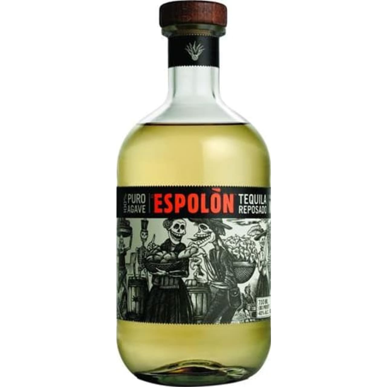 This Reposado Tequila from Espolon is made in Los Altos, the Highland region of Jalisco. It has been aged for 6 months in American oak barrels to mellow the spirit.