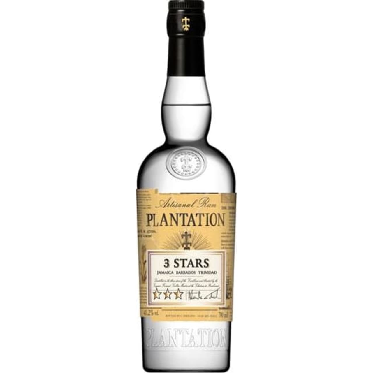 A dry, lightly spicy, 3-5 year old Trinidad rum is blended with a sweet, creamy, unaged pot-still Bajan rum and an aromatic, flavourful, pot-still, unaged Jamaican rum. The blend is finished with the addition of a little 12 year old Jamaican.