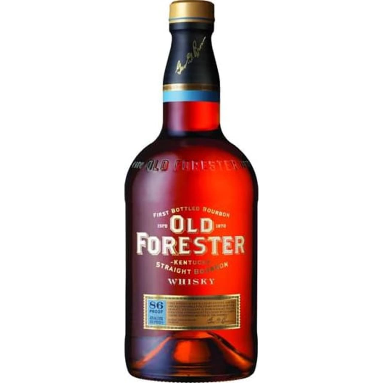 Old Forester is twice-distilled, first in a column still, then again using a thumper still. The new whiskey is transferred to new oak barrels and matured for a minimum of 2 years in a specially designed rickhouse.