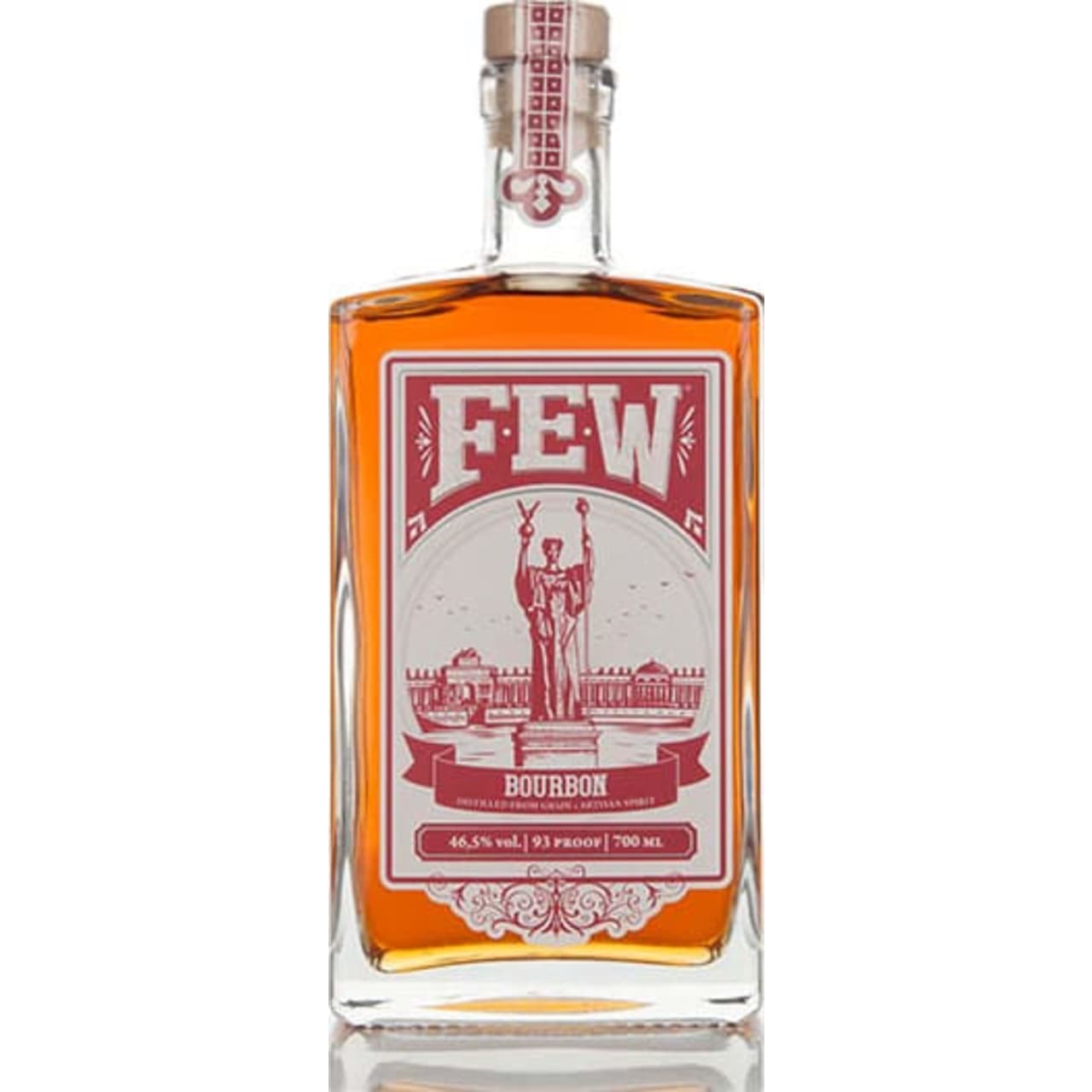 This small batch bourbon, hand-crafted in charred oak barrels, uses a three-grain spirit recipe that infuses southern tradition with the spiciness of northern rye and a touch of malt for smoothness.