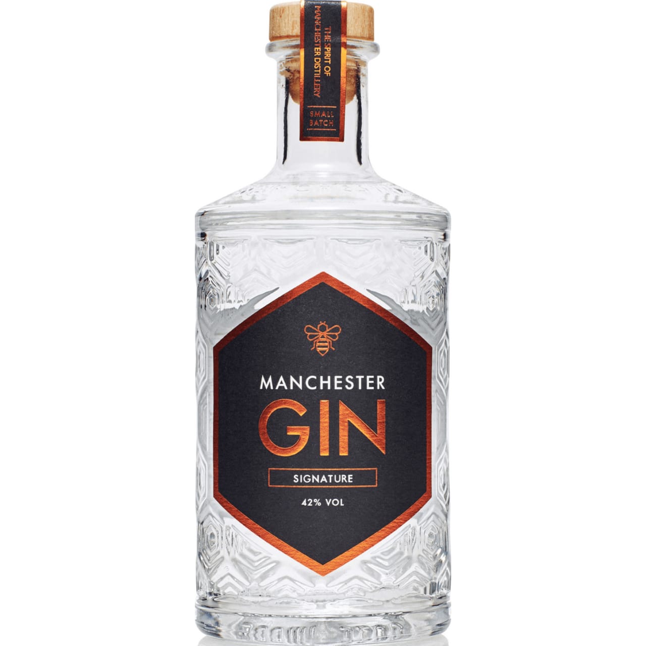 Manchester Signature Gin is distilled with 12 carefully selected botanicals including seasonal orange and lemon, dandelion and burdock root. Beautifully balanced and incredibly smooth.