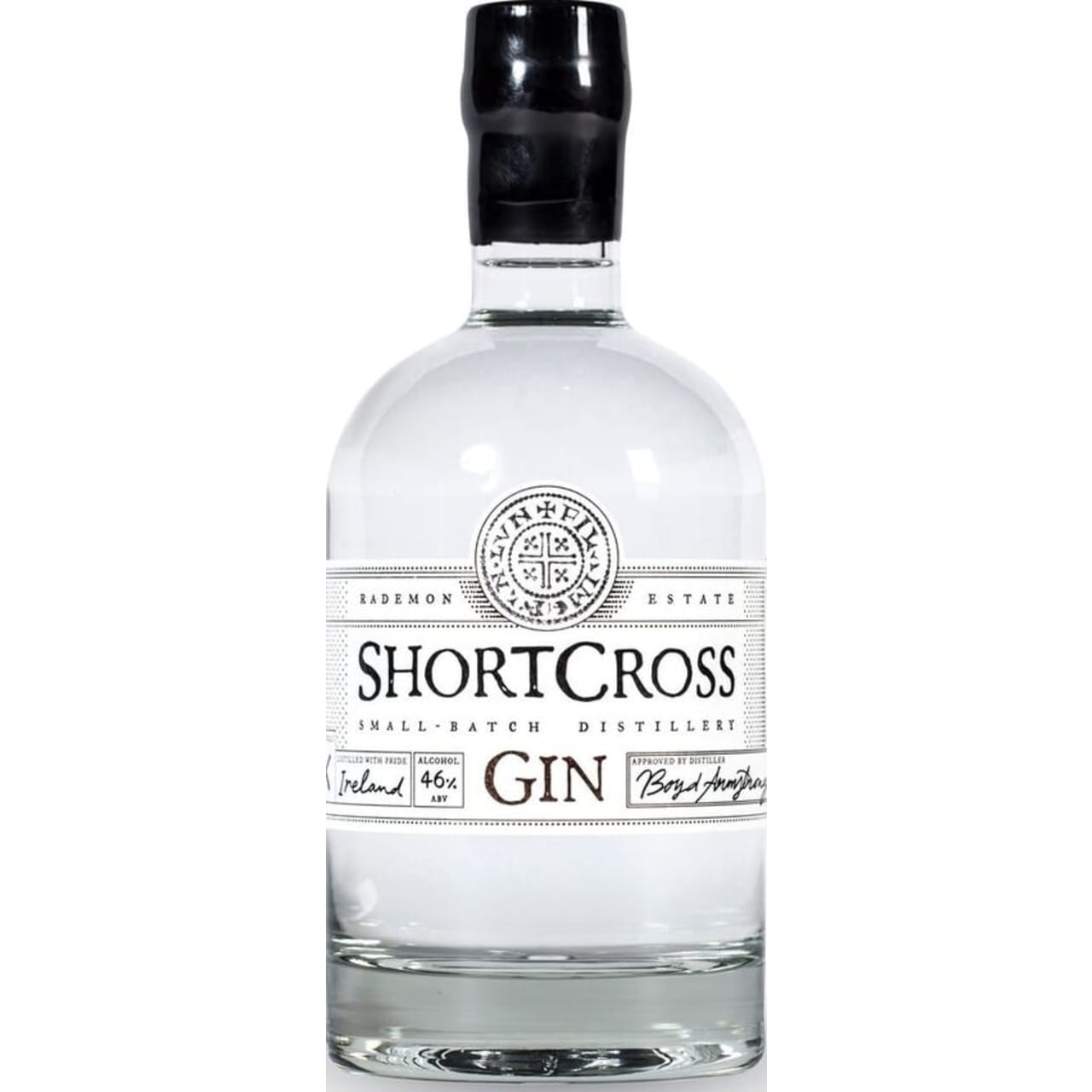 Ireland's Most Awarded Gin, Shortcross Gin, is classical juniper-forward style with a unique twist; uplifting floral notes, smooth and sweet flavours and an exceptionally long finish Inspired by the lush forests and gardens surrounding the distillery on Rademon Estate in Northern Ireland.