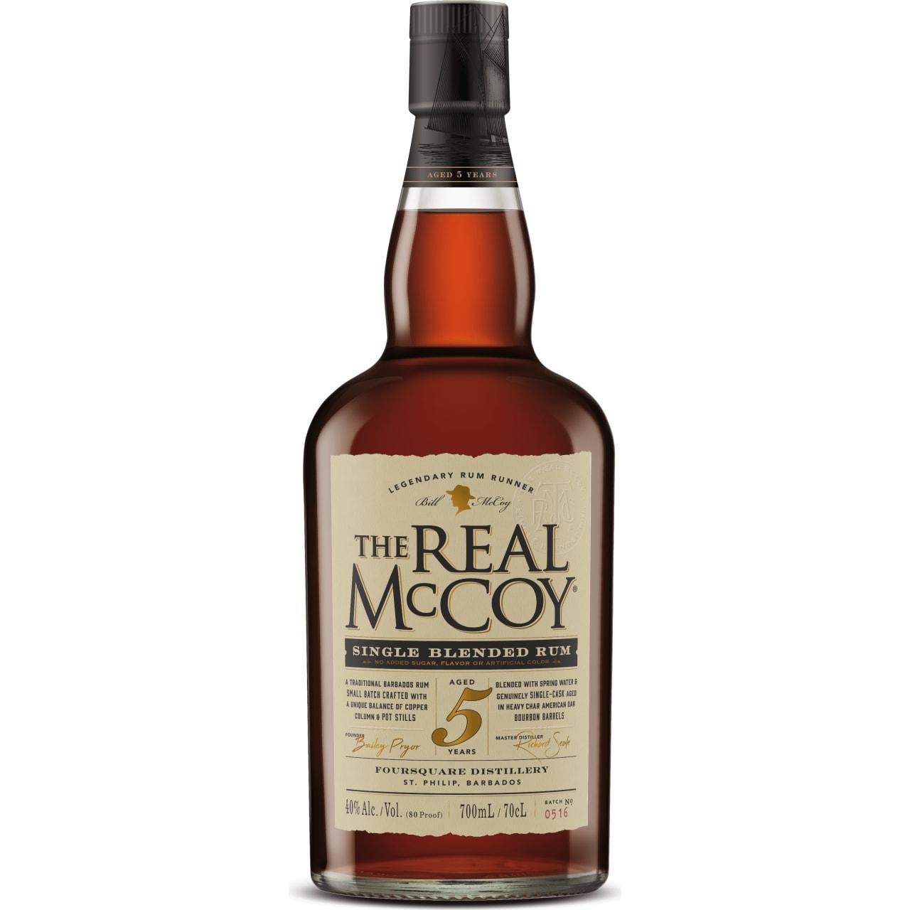 The Real McCoy 5 Year Old Rum - Suburban BottleStore