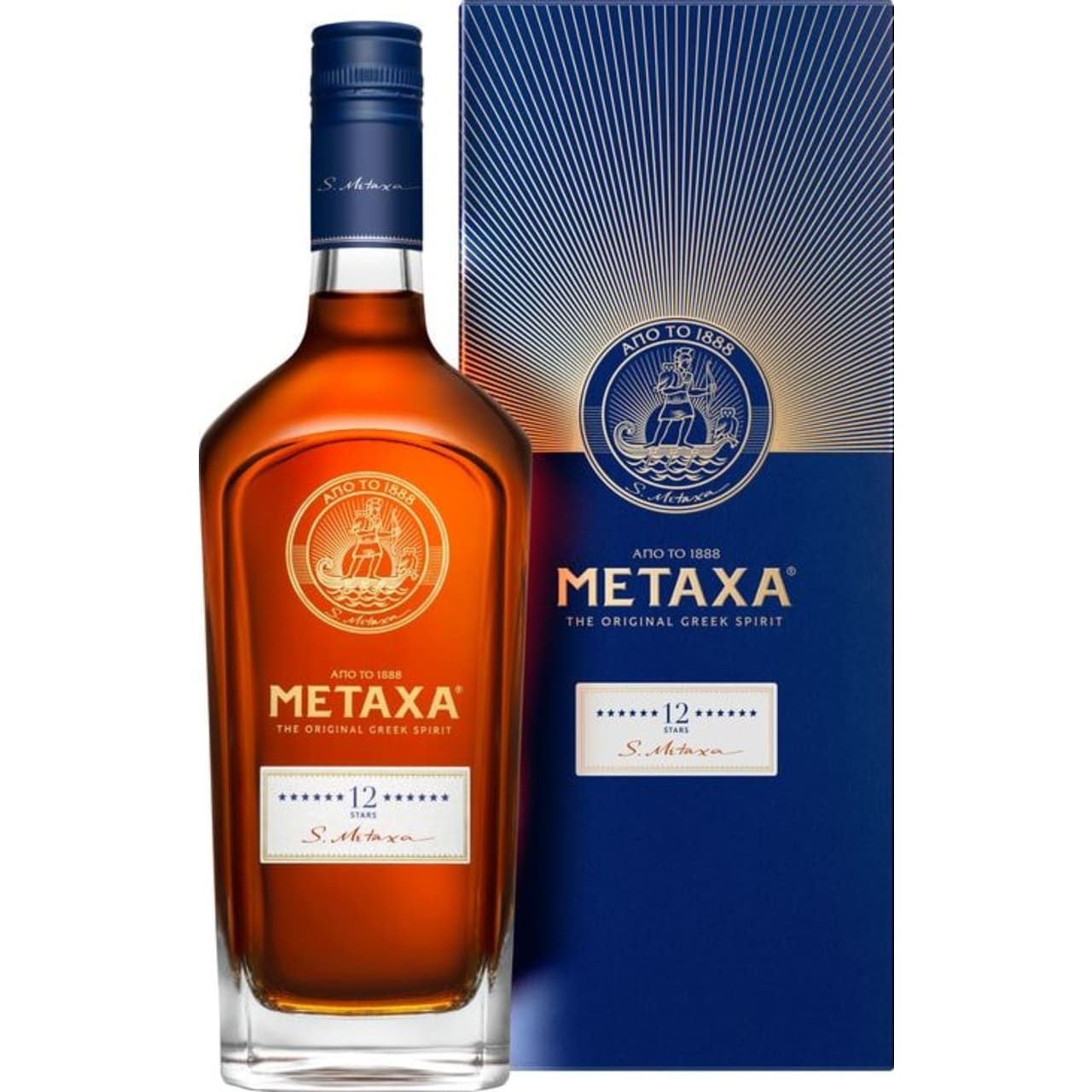 In 1888 Spyros Metaxa, by blending only the finest matured wine distillates with the selected sun soaked grapes of Attica, created this distinctive spirit giving it a unique smooth and mellow taste, neat, or on the rocks.