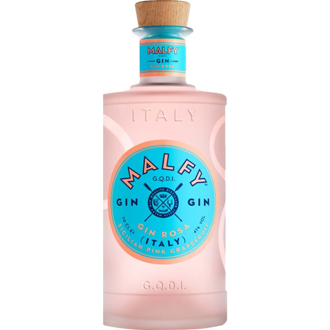 The Malfy Gin Rosa is an Italian gin built around the delicious taste of Sicilian pink grapefruit, and features a hint of rhubarb too.