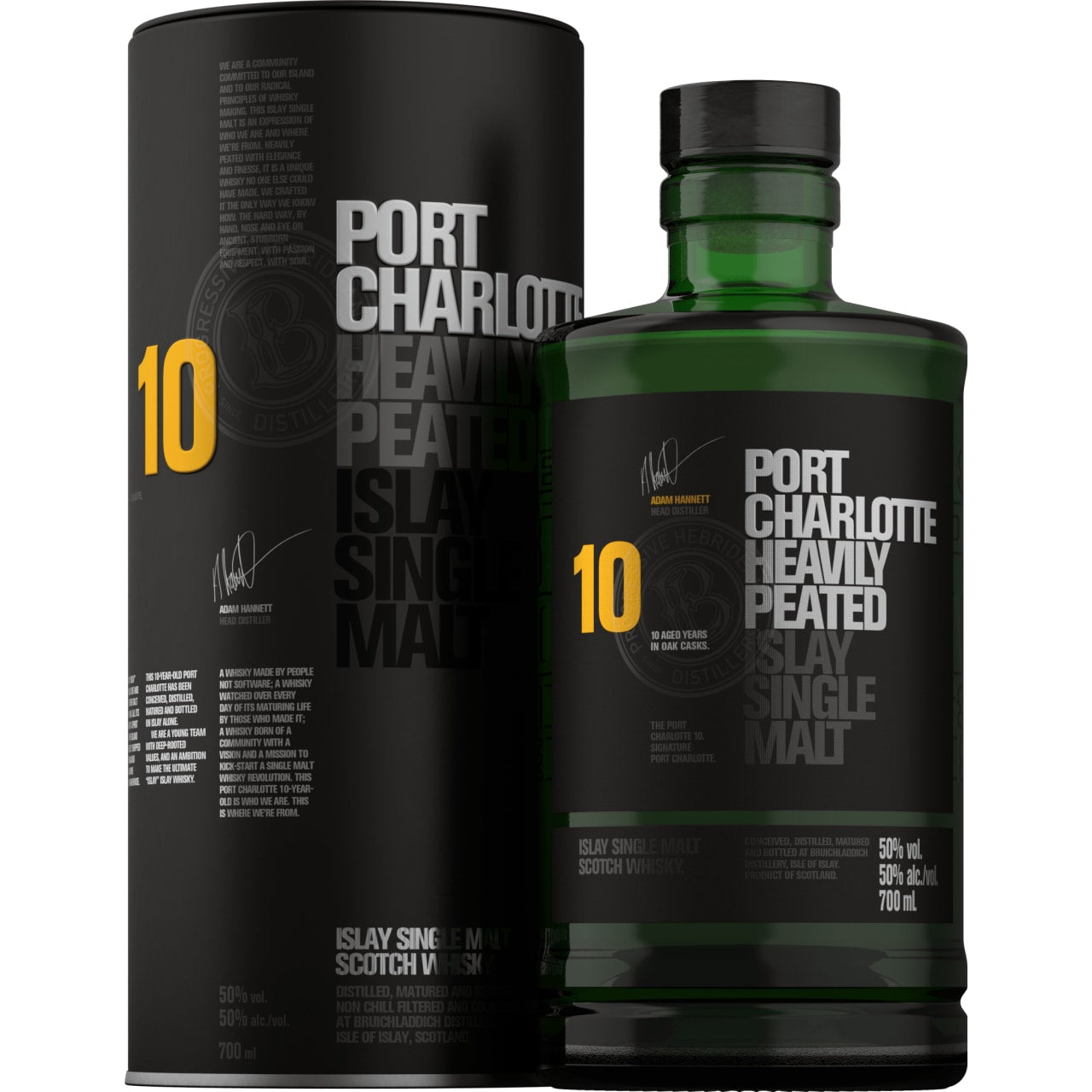 This 10 year old single malt from the Isle of Islay is a lip-smackingly smoky number indeed. It's peated to 40ppm, and drawn from a combination of first-fill American whiskey casks, second-fill American whiskey casks and second-fill French wine casks.