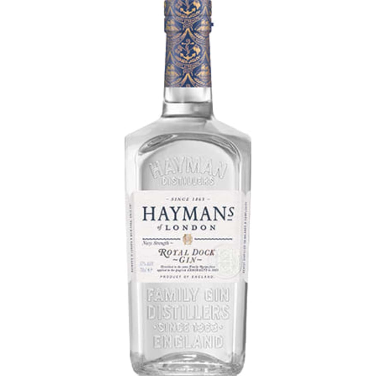 First supplied to the English Admiralty in 1863, Hayman’s is still proudly making their Navy Strength Royal Dock Gin. The style is bright, bracing and smooth with a brilliant balance of juniper, coriander and citrus.
