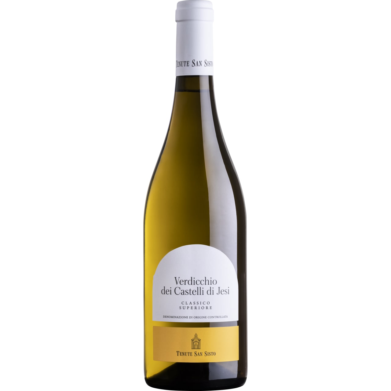 The wine has a straw-yellow colour with greenish highlights It is fresh on the nose, with hints of apple, pear, flowers and aniseed.