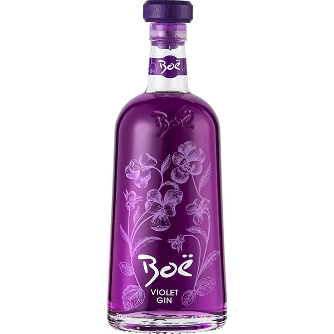 The addition of violets creates a stylish gin with a light, delicate taste and beautiful colour and aroma.