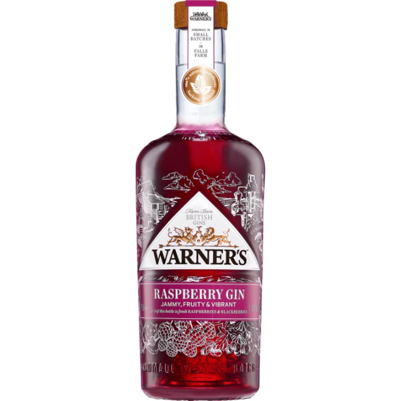 Sweet and vibrant addition to the astounding Warner Edwards range. Bursting with natural flavour and colour, this pink gin is made using fresh foraged raspberries and blackberries alongside hand picked hedgerow elderflower from the farm itself.