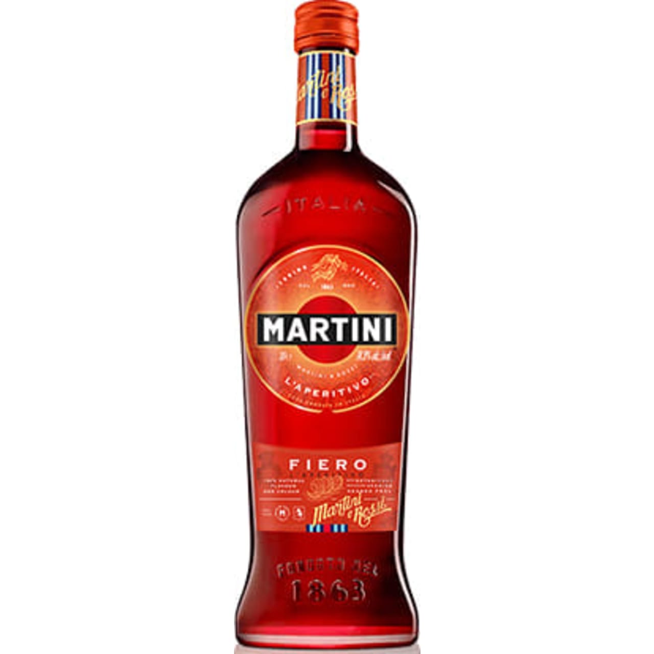 Thirst quenching, refreshing bitter sweet Vermouth from Martini. Displaying intense fruity citrus notes along with a strong fruity taste.
