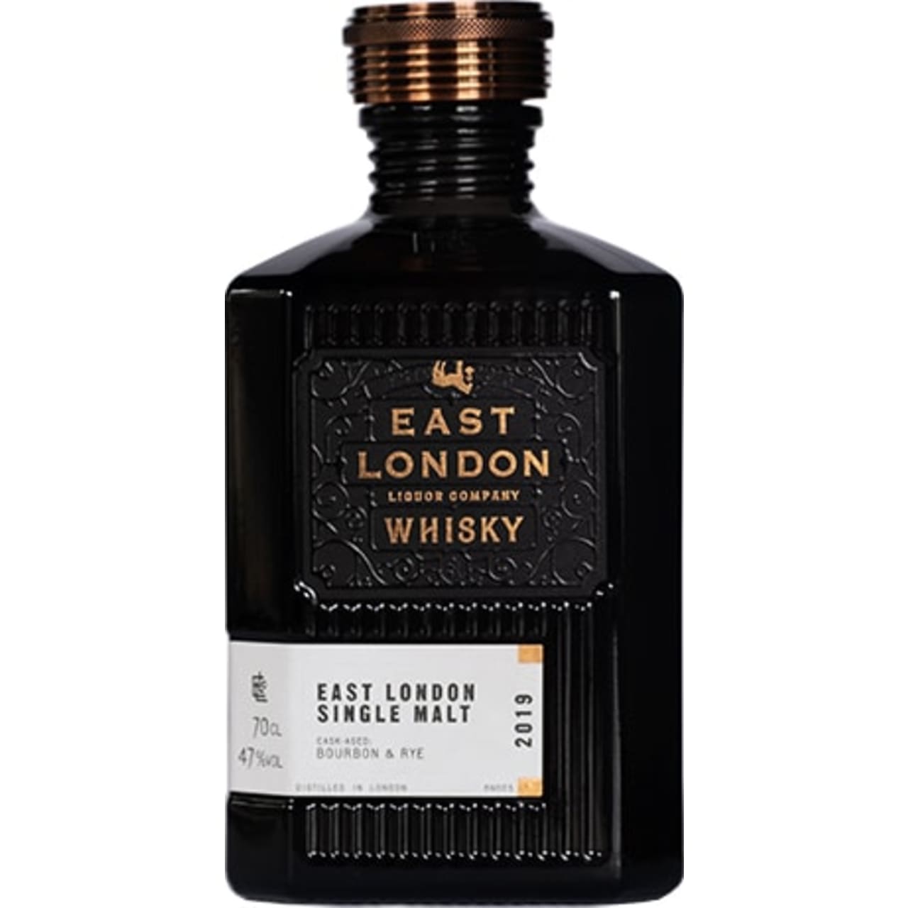 This Single Malt from the East London Liquor Company is aged in a mixture of Sonoma rye casks and ex bourbon casks. It is double distilled at their East London distillery.