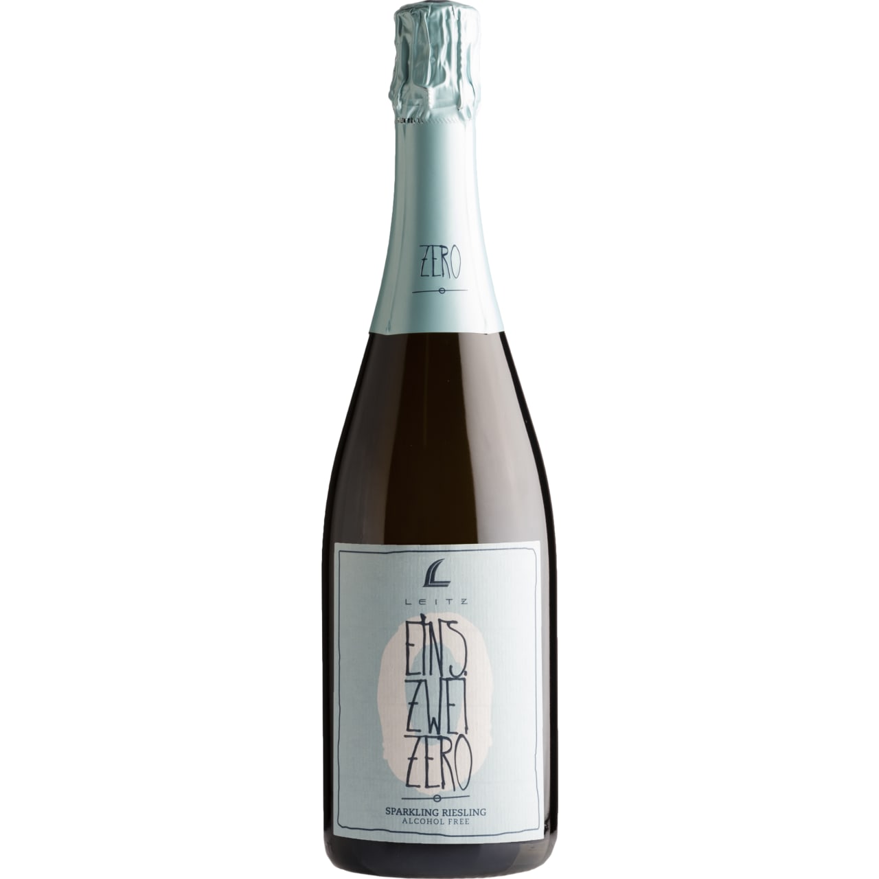 The Leitz EINS-ZWEI-ZERO Sparkling offers an original character that is clean and fresh with notes of lime and citrus.