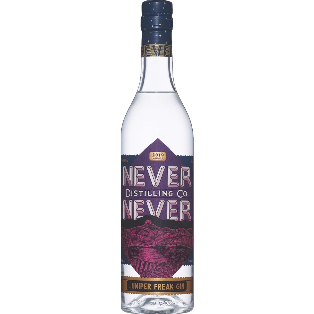 Never Never have embraced our love of juniper and maxed it out in this wonderfully intense, aromatic, flavoursome gin. At 58% abv, the juniper leaps from the bottle, fills the nostrils and tingles the lips.