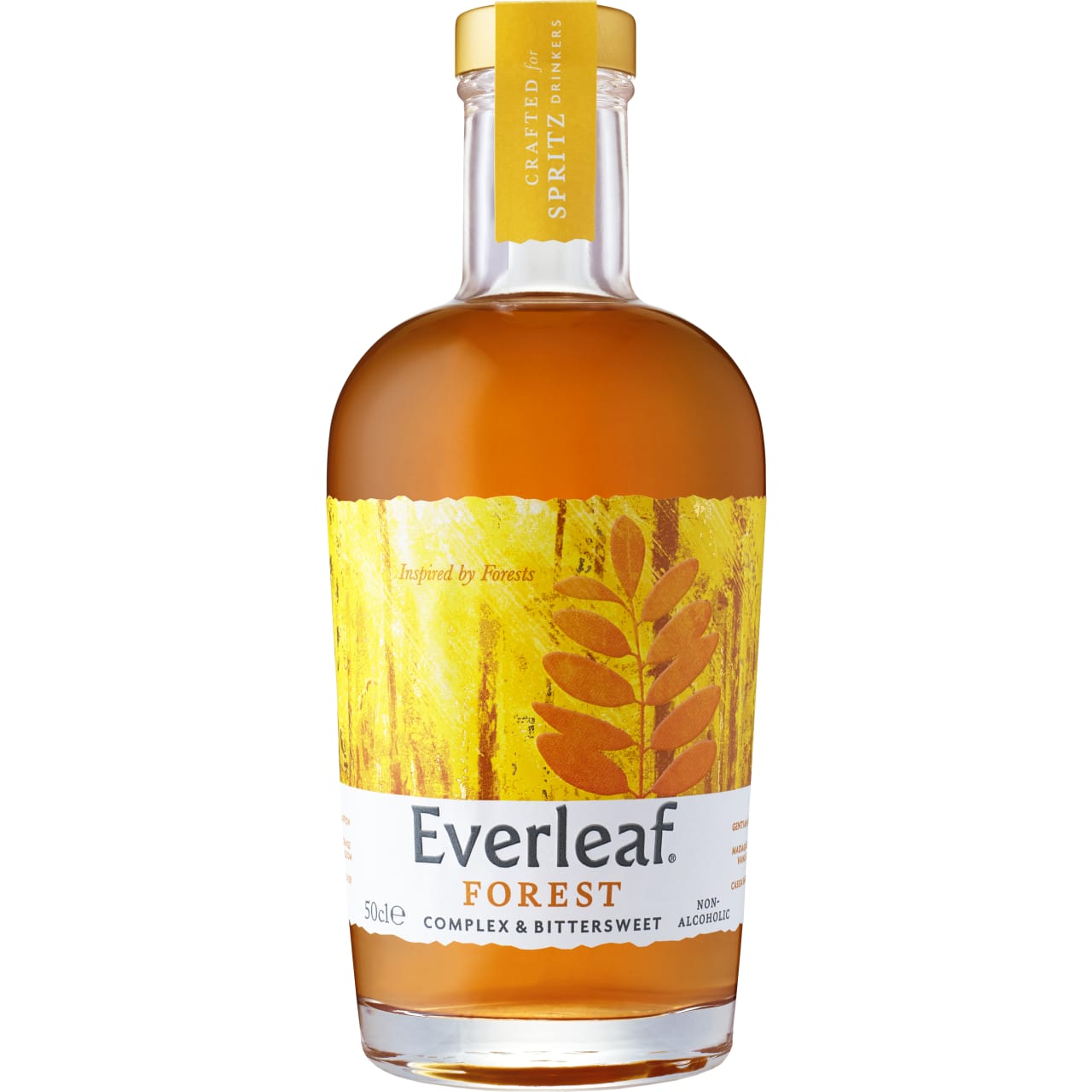 A non-alcoholic aperitif from Everleaf, Forest is flavoured with botanicals including vanilla, gentian and liqourice. It has a bittersweet character; the palate is led by bitter gentian with a sweeter, fruitier undertone.