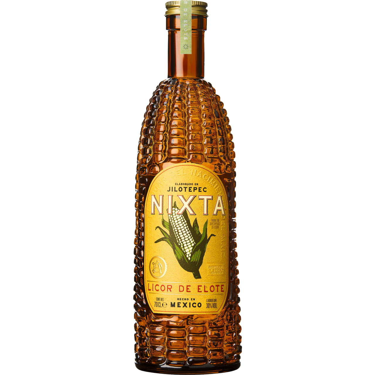 This is an ancestral corn liqueur from Jilotepec, Mexico, known as the birthplace of corn. The cachauazintle maize is grown on the valleys and foothills of the Nevado De Toluca volcano.