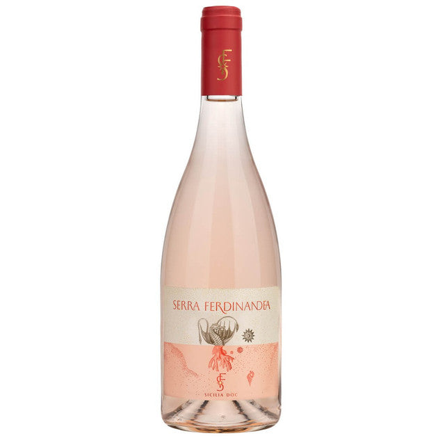 Rosé by Serra Ferdinandea is a blend of Nero d'Avola and Syrah grapes that expresses freshness, delicacy and gentleness. 
