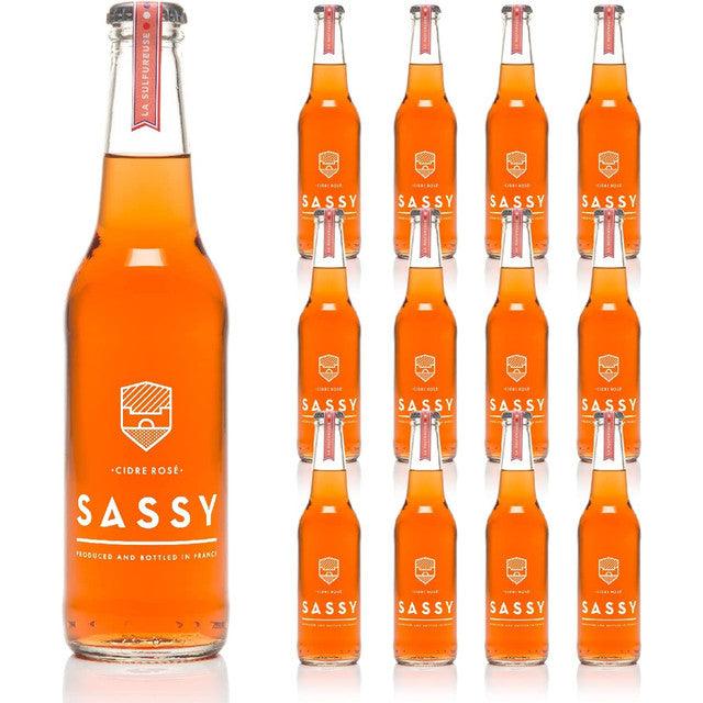 Sassy Cidre Rose – Case of 12 - Suburban BottleStore