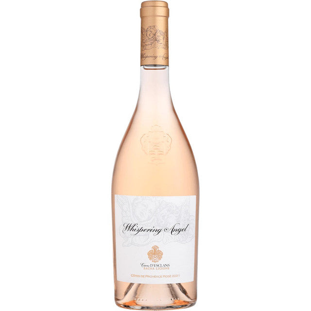 Château d`Esclans Whispering Angel is the introductory wine to the Château’s line of Rose. Pale pink with a perfumed bouquet, which follows with elegant summer fruits.